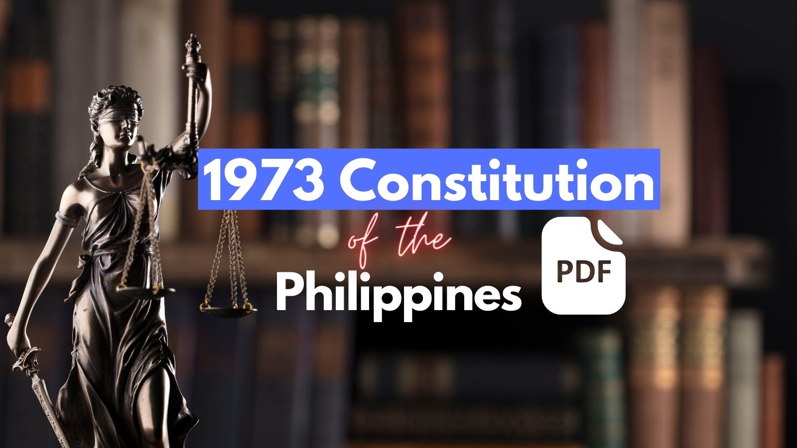 The 1973 Constitution of the Philippines PDF and Summary
